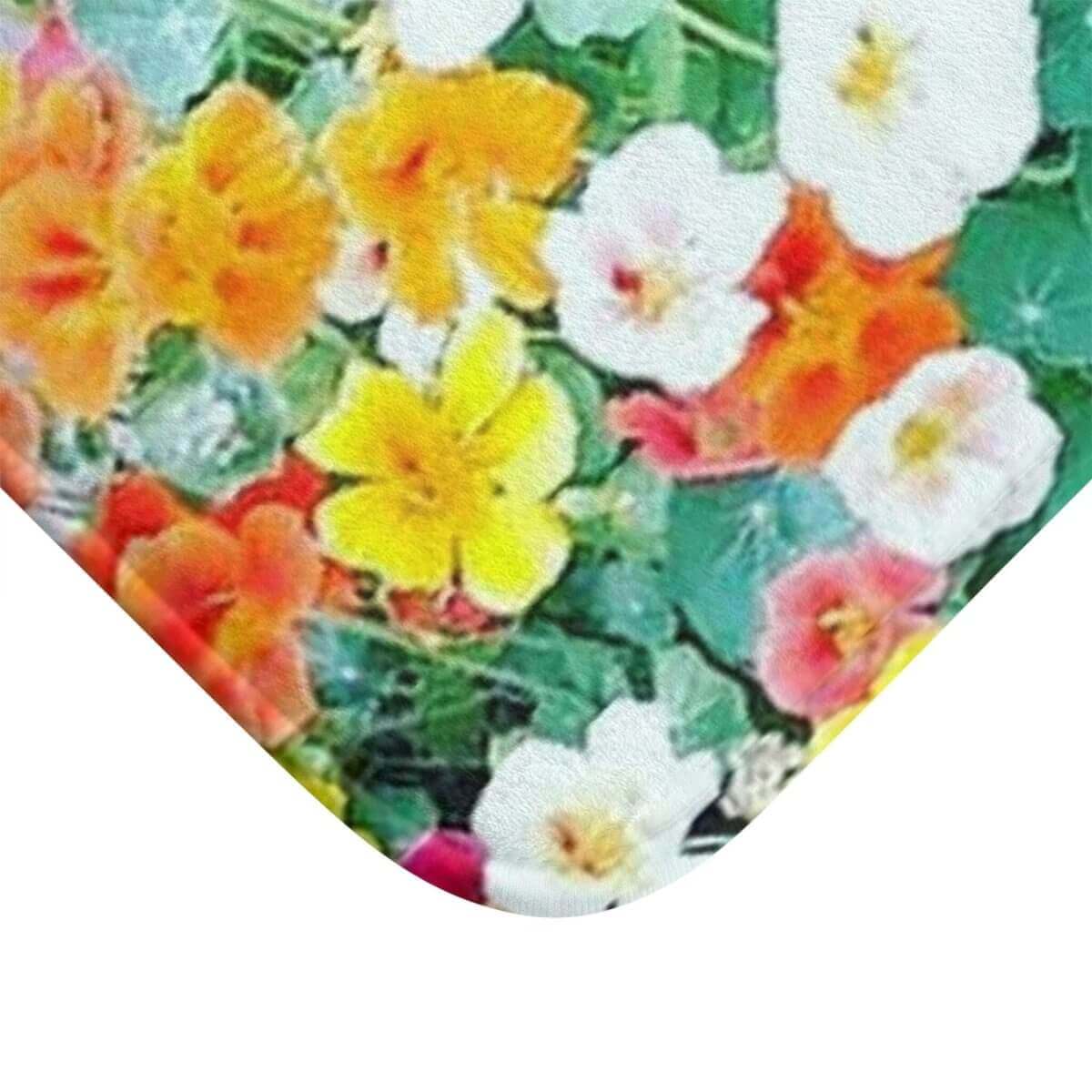 Garden Bathmat - Nasturtium Collection - Hearth Home & Living