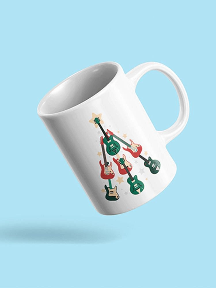 Guitar Christmas Tree Mug - Hearth Home & Living