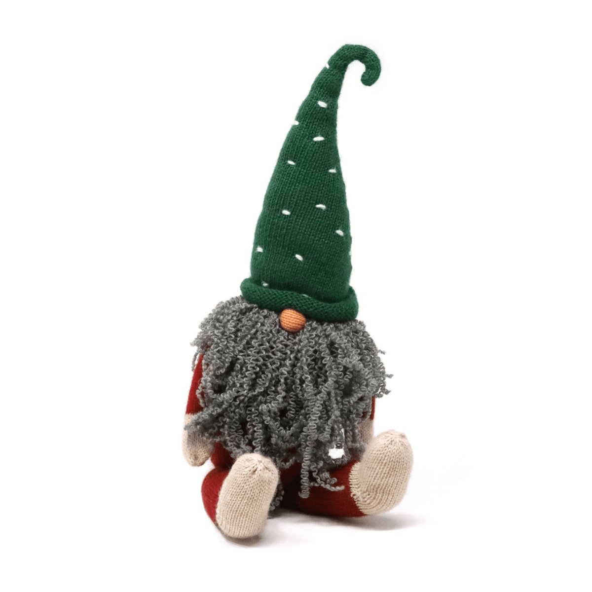 Handmade Artisanal Sitting Christmas Gnome 15" - Hearth Home & Living