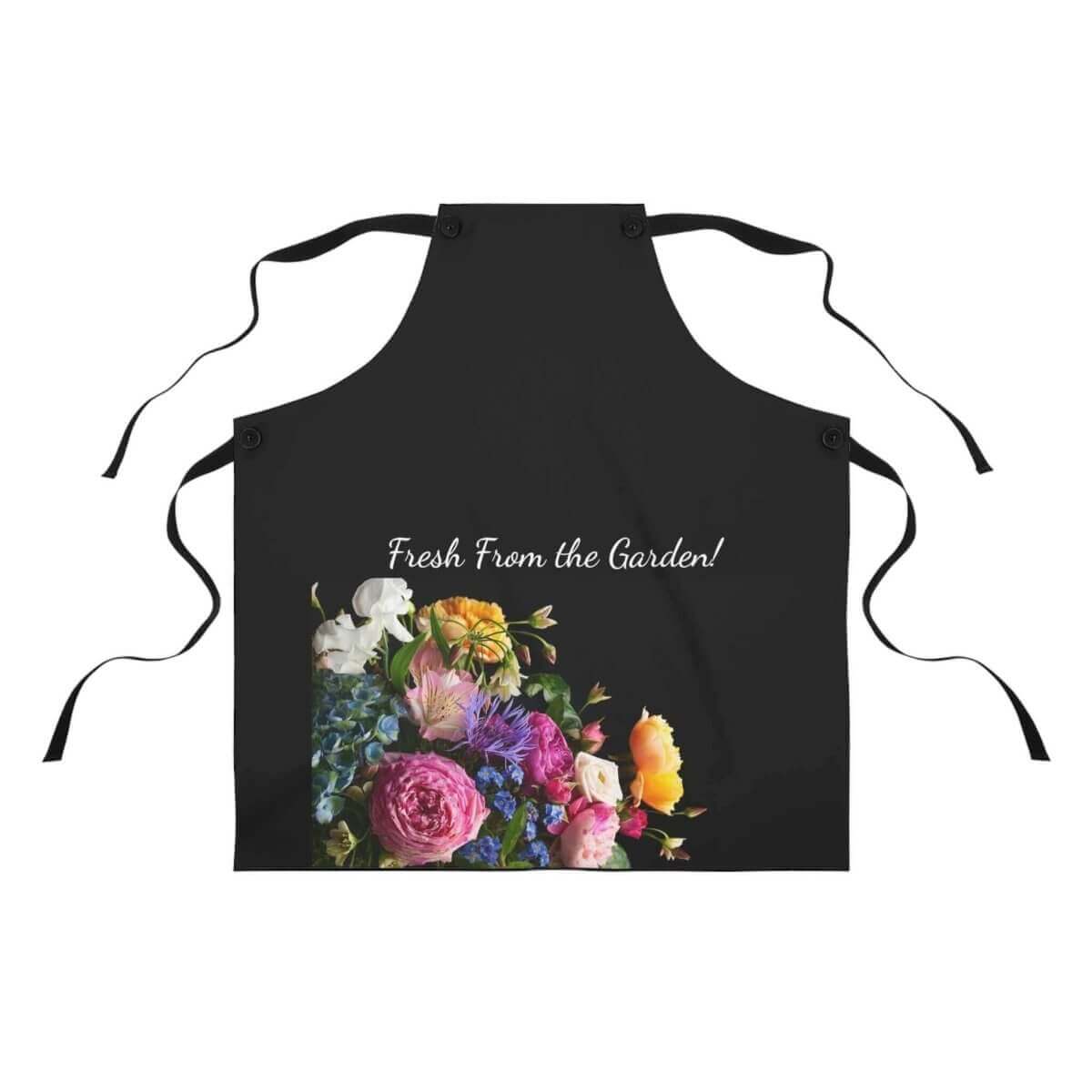 Kitchen Cooking Apron - Garden Flowers - Hearth Home & Living