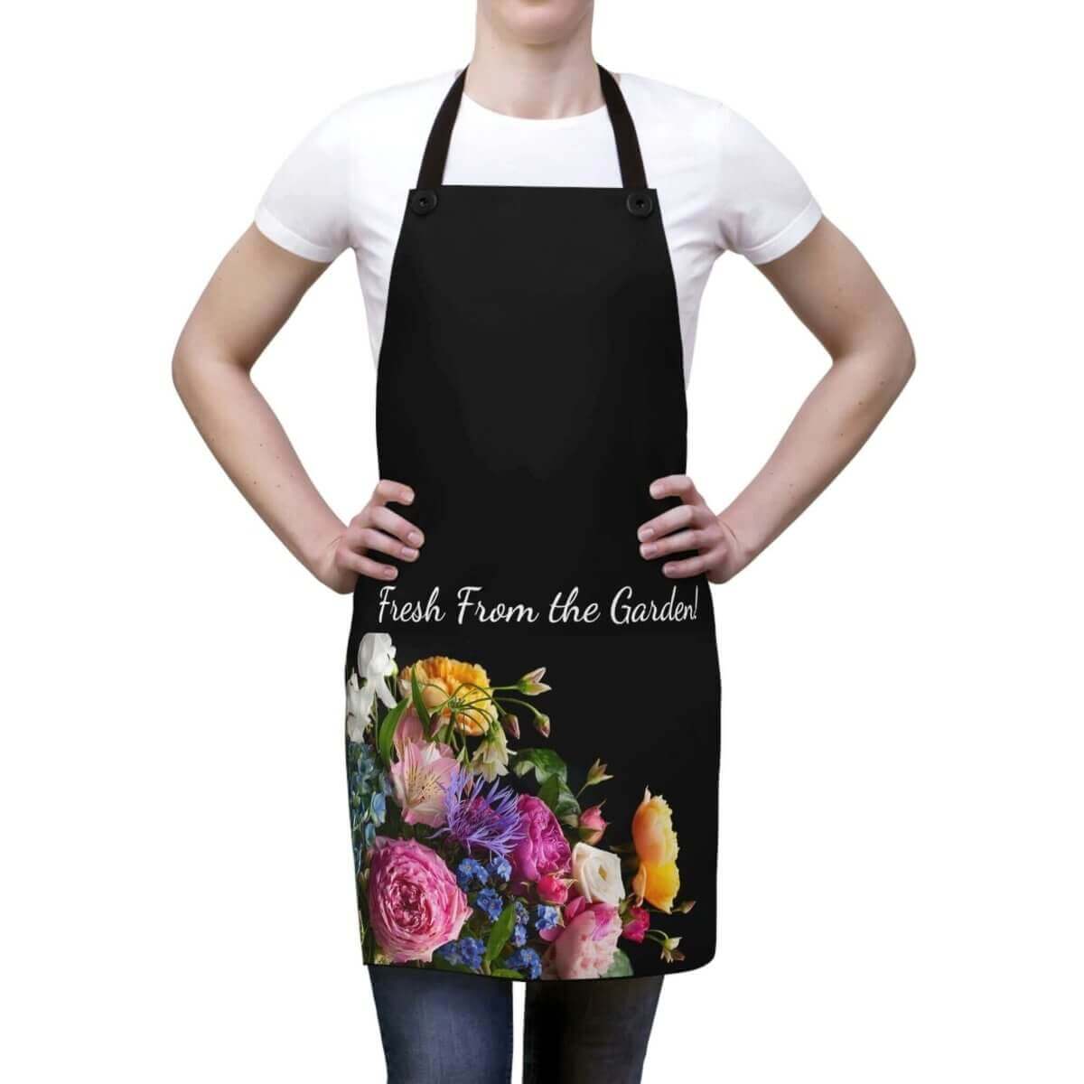 Kitchen Cooking Apron - Garden Flowers - Hearth Home & Living