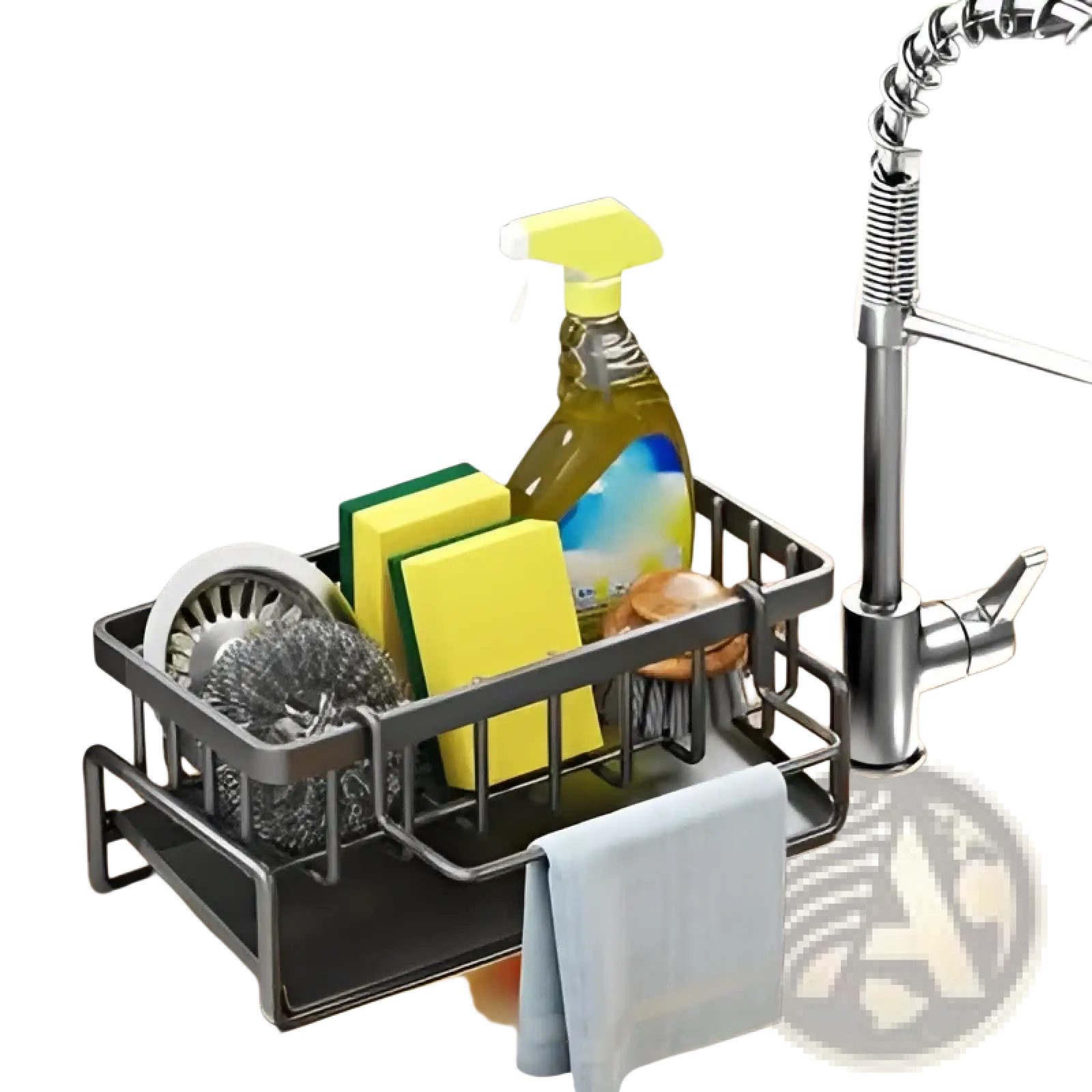 Kitchen Sink Storage Rack Stainless Steel Organizer