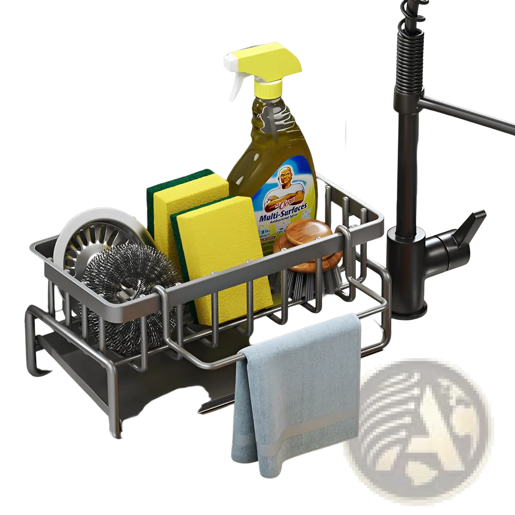 Kitchen Sink Storage Rack Stainless Steel Organizer