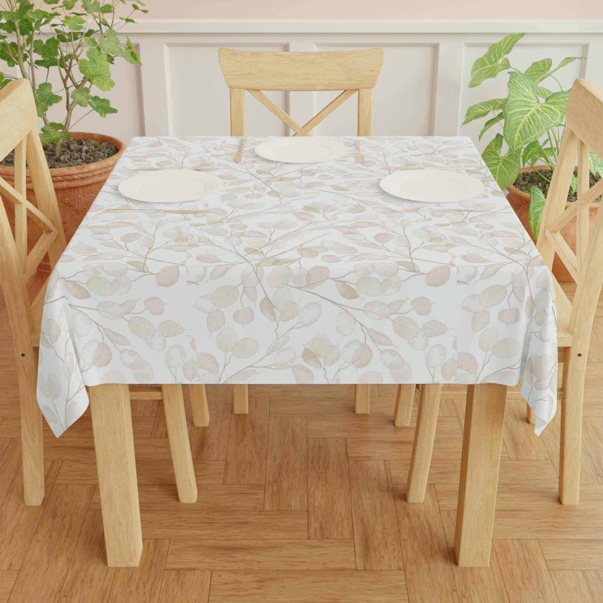 Lunaria Floral Tablecloth - Hearth Home & Living