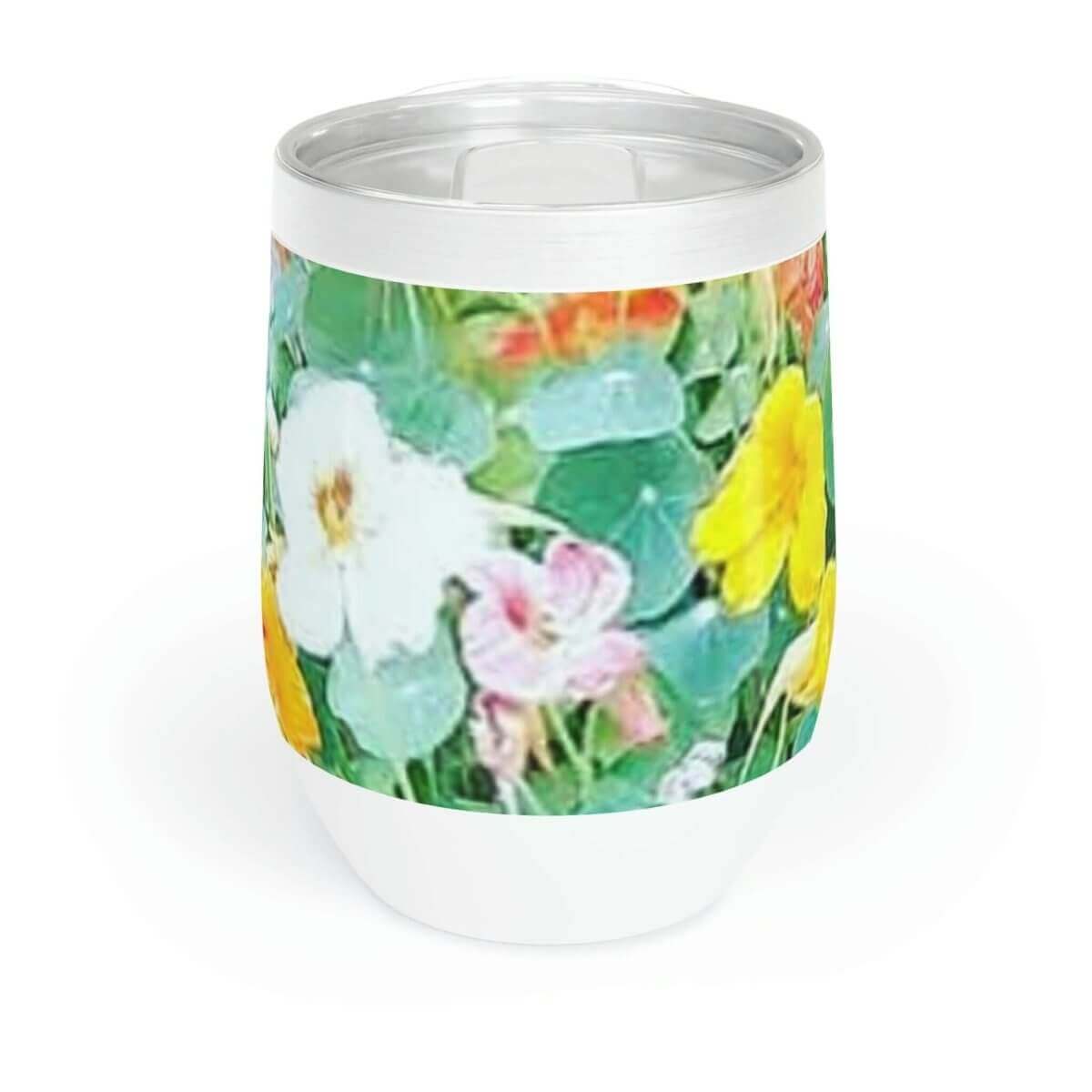 Nasturtium Chill Wine Tumbler, 12 oz. - Hearth Home & Living