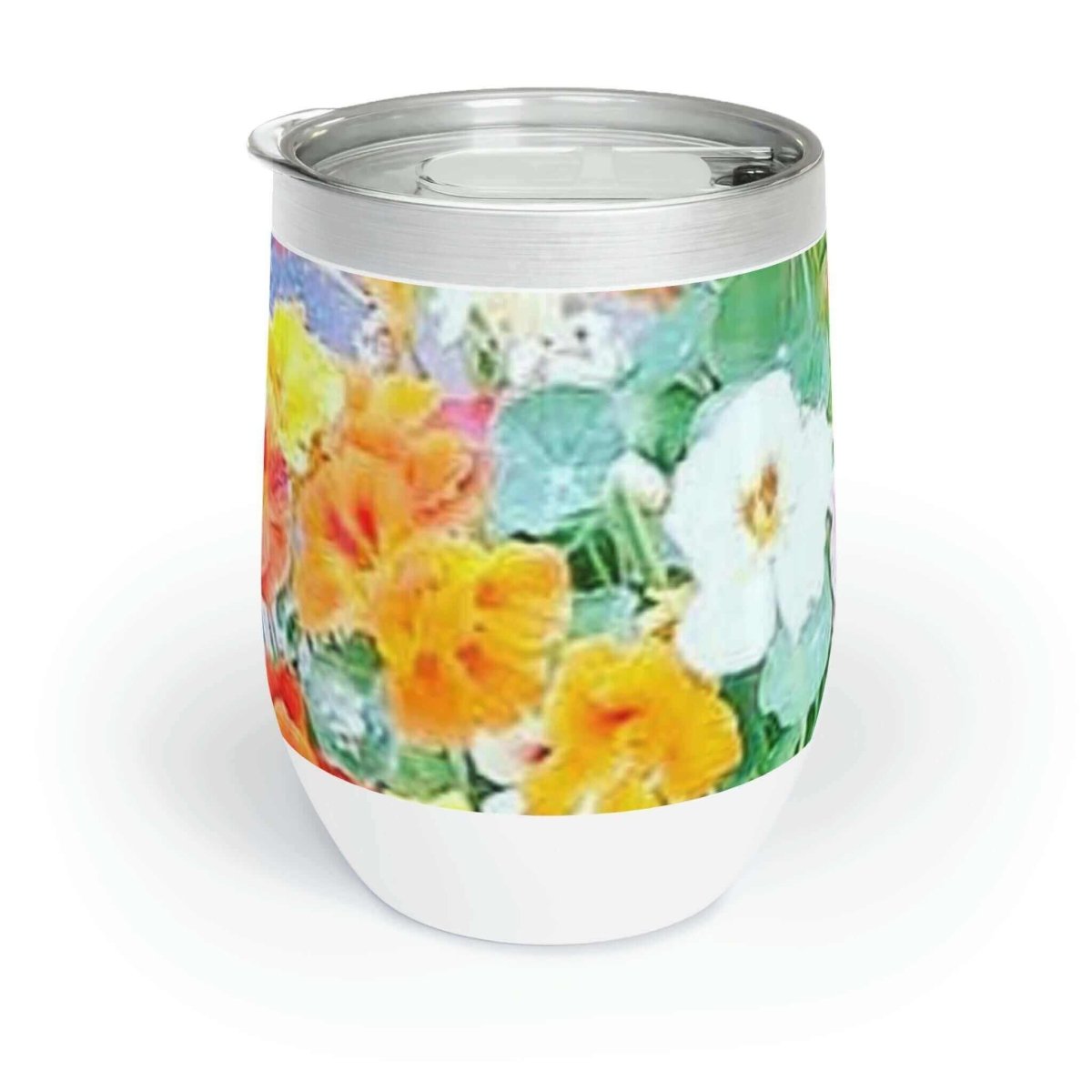 Nasturtium Chill Wine Tumbler, 12 oz. - Hearth Home & Living