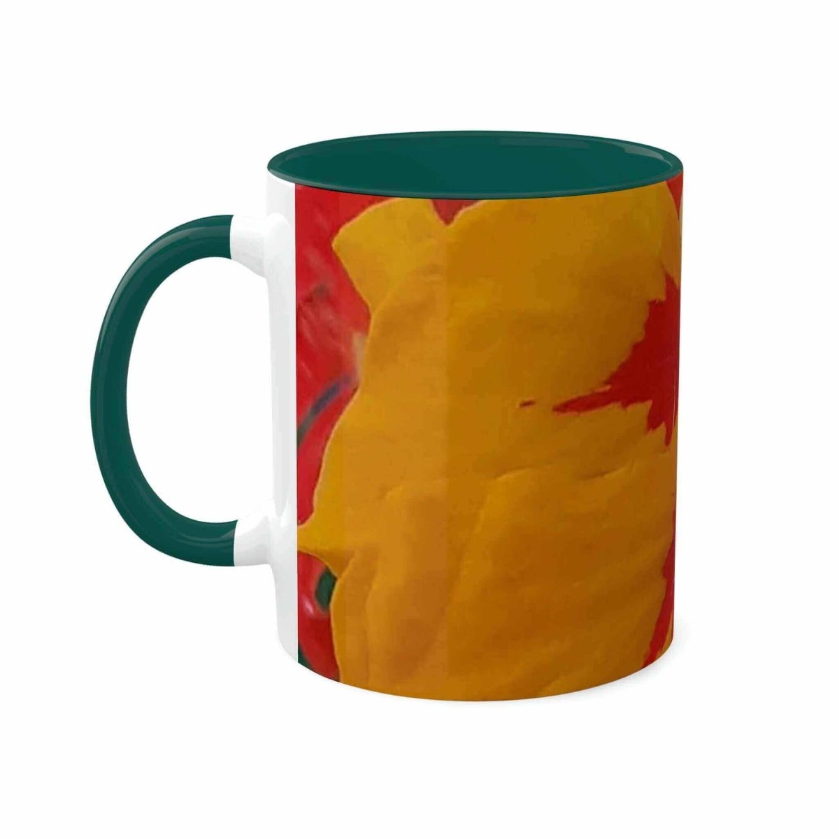 Nasturtium Garden Collection Ceramic Mug, 11 oz. - Hearth Home & Living