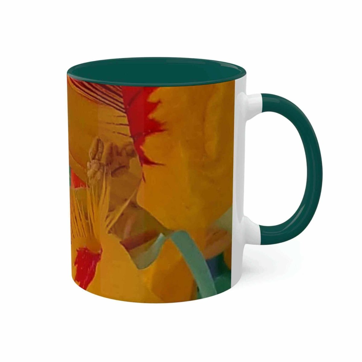 Nasturtium Garden Collection Ceramic Mug, 11 oz. - Hearth Home & Living