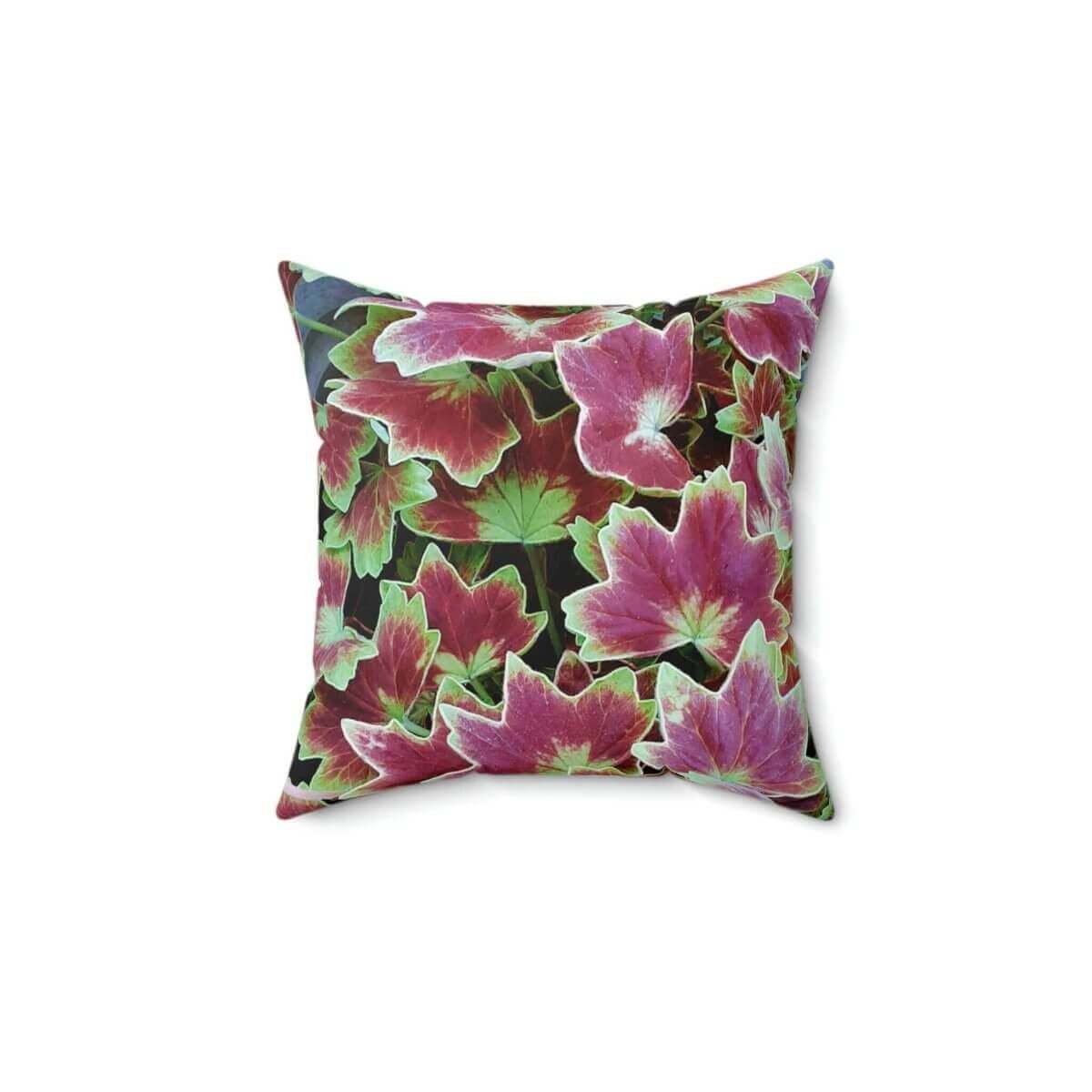 Nature Accent Pillow - Geranium Design - Hearth Home & Living