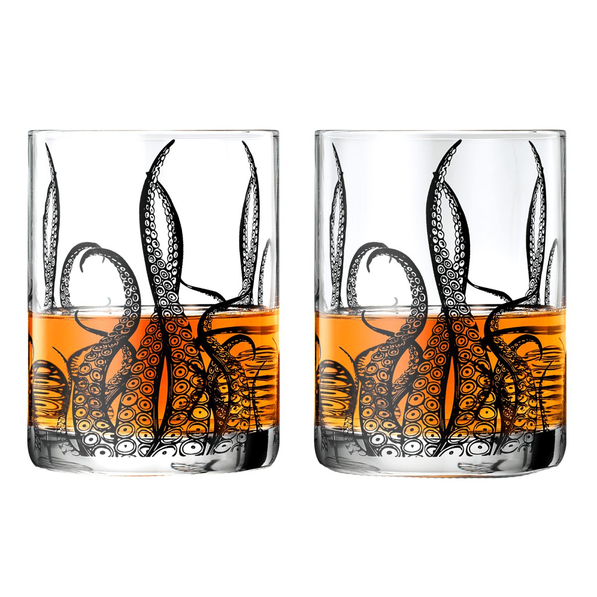 Octopus Tentacle Glassware - Set of 2, 9 Oz. - Hearth Home & Living