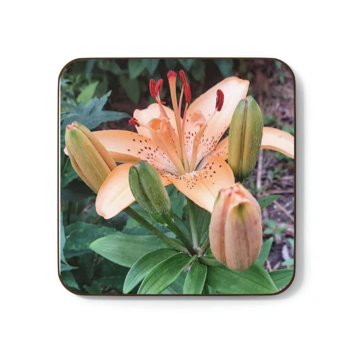 Our Garden Collection Drink Coaster - Lilies - Hearth Home & Living