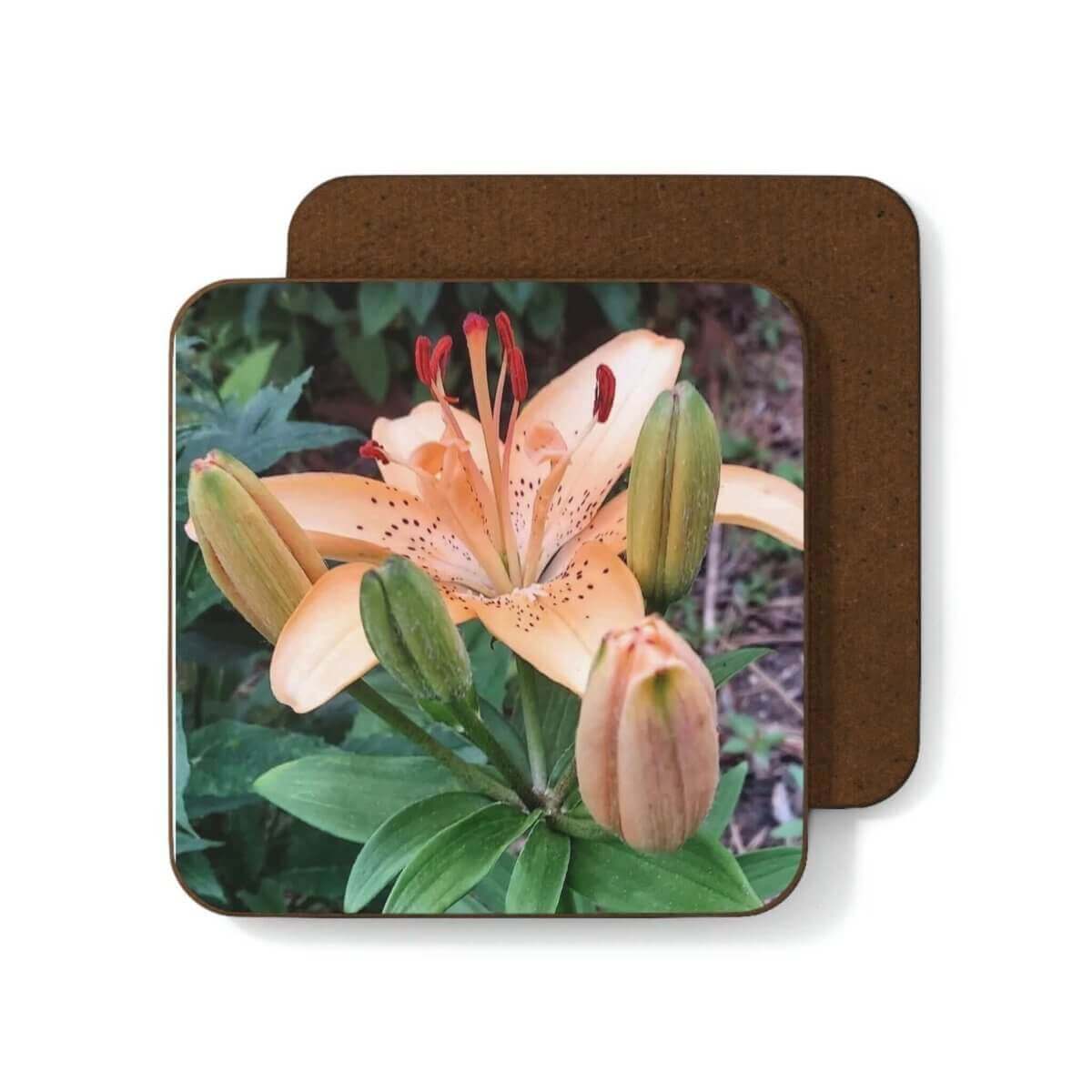 Our Garden Collection Drink Coaster - Lilies - Hearth Home & Living