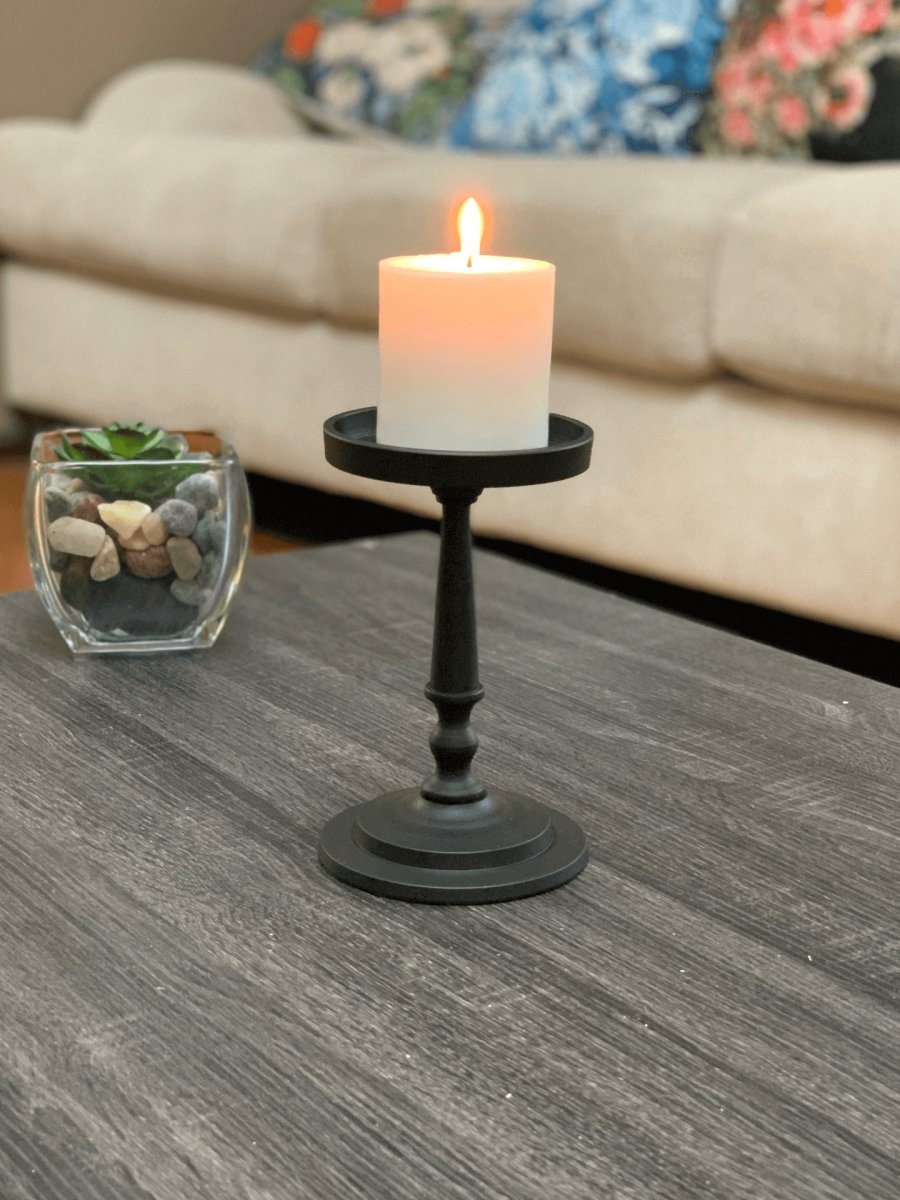 Pillar Candle Holder - Rustic - Hearth Home & Living