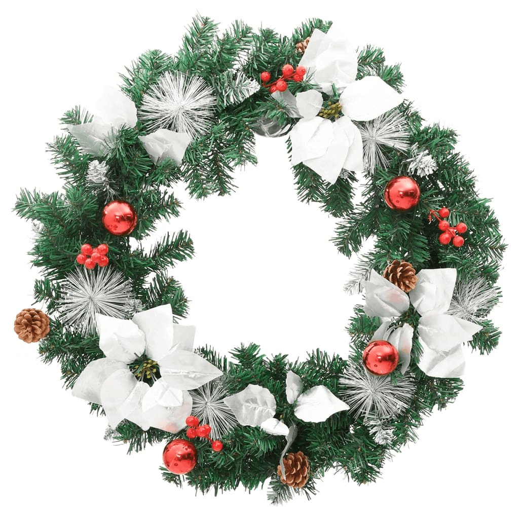 Pre - Lit Decorated Christmas Wreath - Hearth Home & Living