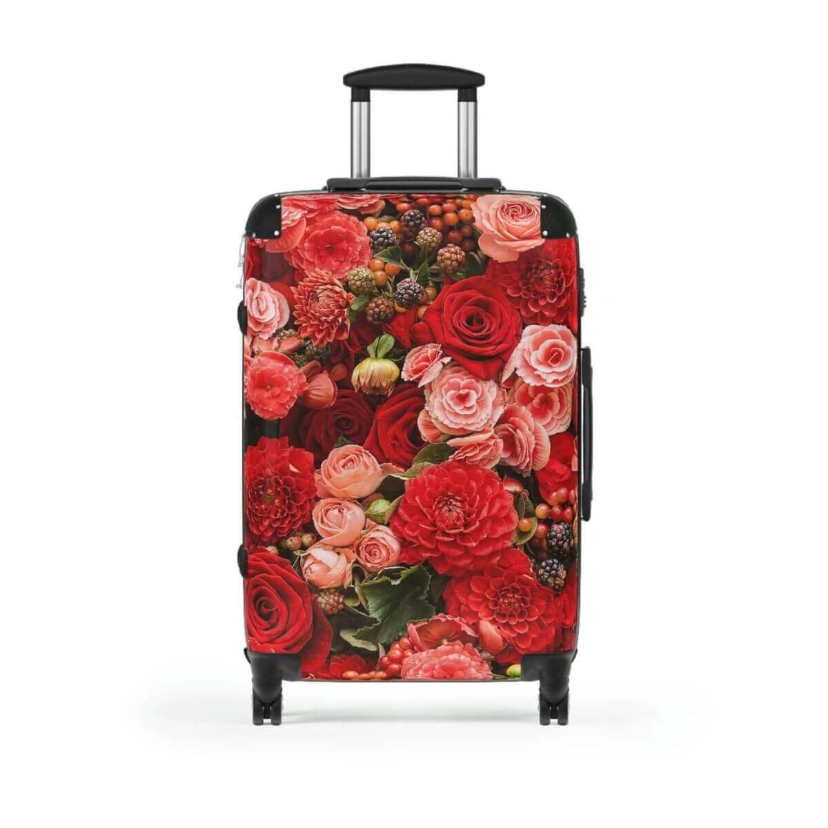 Rose Designed Suitcase w/360 Degree Swivel Wheels - Hearth Home & Living