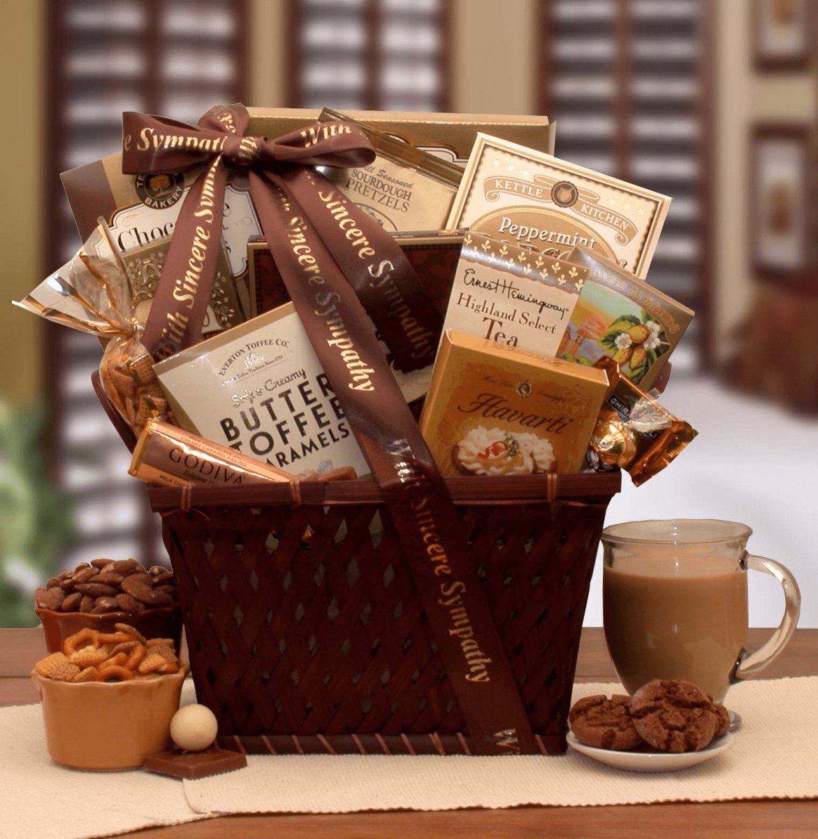 Sending Our Prayers Sympathy Gift Basket - Hearth Home & Living