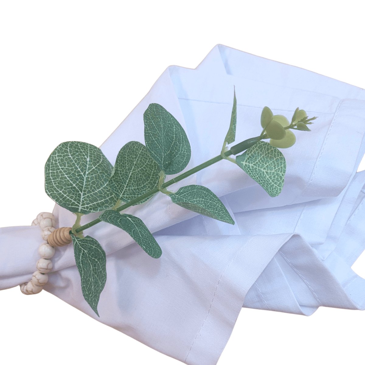 Set of 6 Eucalyptus Napkin Rings - Minimalist Table decor - Hearth Home & Living