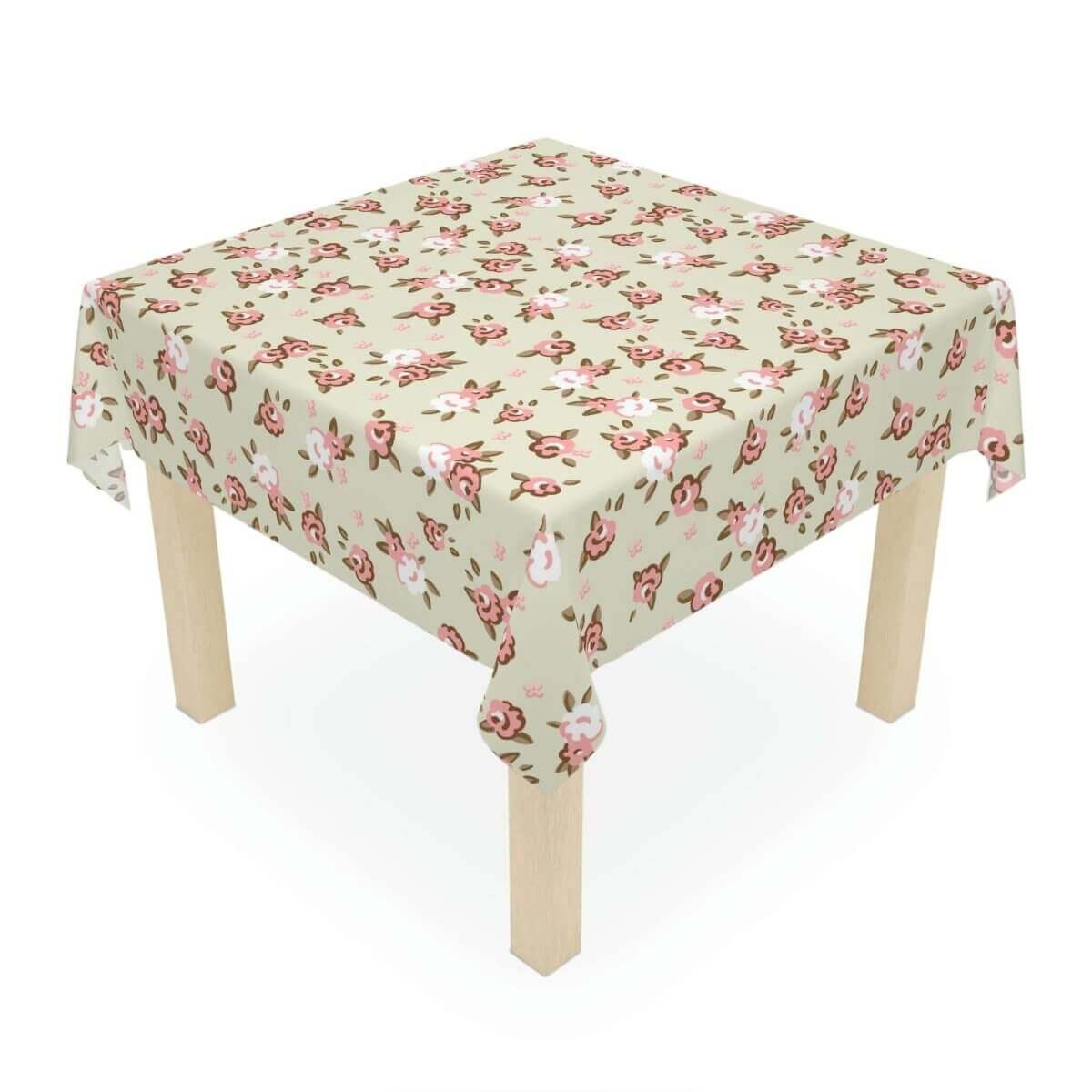 Square Tablecloth - English Rose - Hearth Home & Living