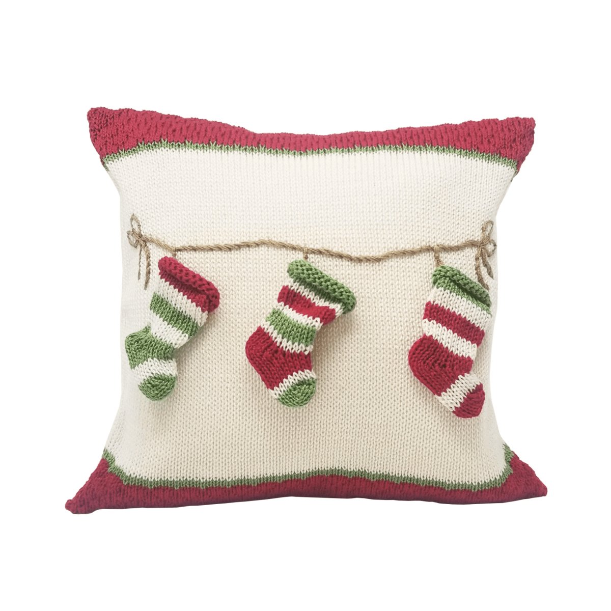 Stocking 10" Pillow - Hearth Home & Living