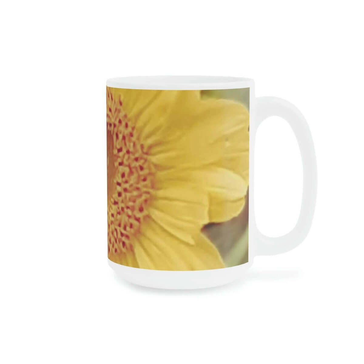 Sunflower Ceramic Mugs, 15oz. - Hearth Home & Living