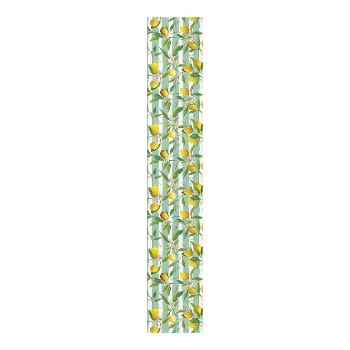 Table Runner 90" x 16" - Lemons - Hearth Home & Living