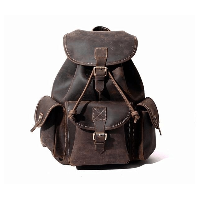 The Asmund Backpack | Genuine Leather Rucksack - Hearth Home & Living