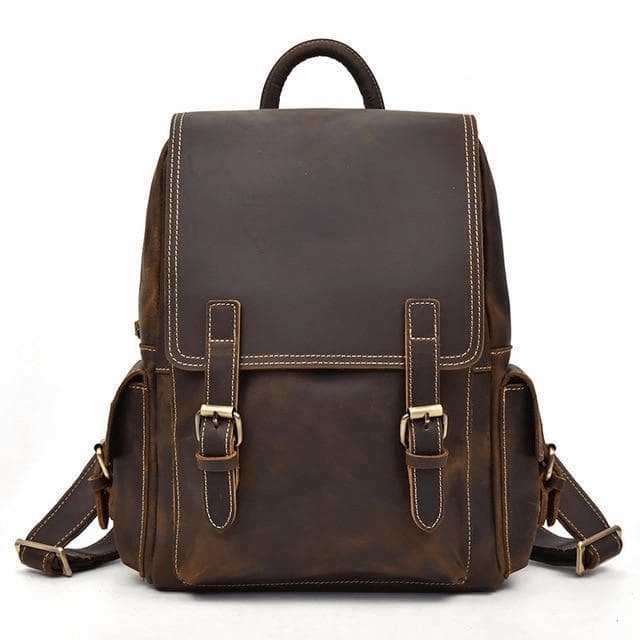 The Freja Backpack | Handcrafted Leather Backpack - Hearth Home & Living