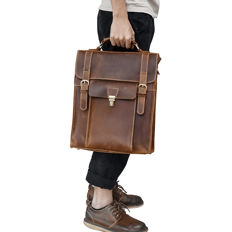 The Vali Backpack | Handmade Vintage Leather - Hearth Home & Living