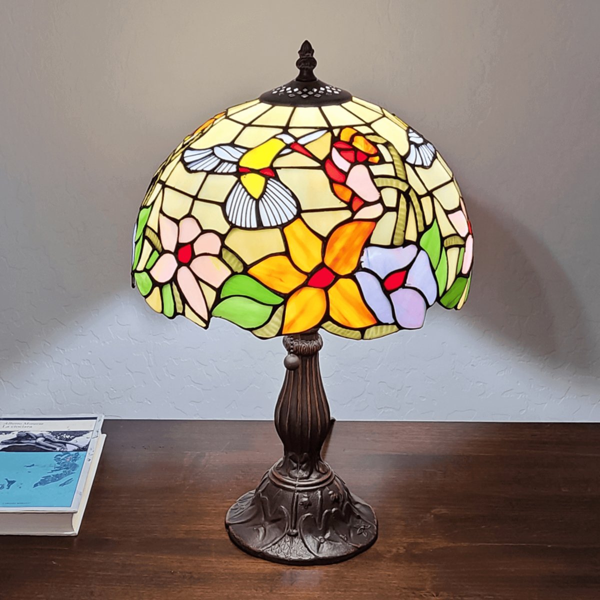 Tiffany Style Floral Table Lamp | Hearth Home & Living - Hearth Home & Living