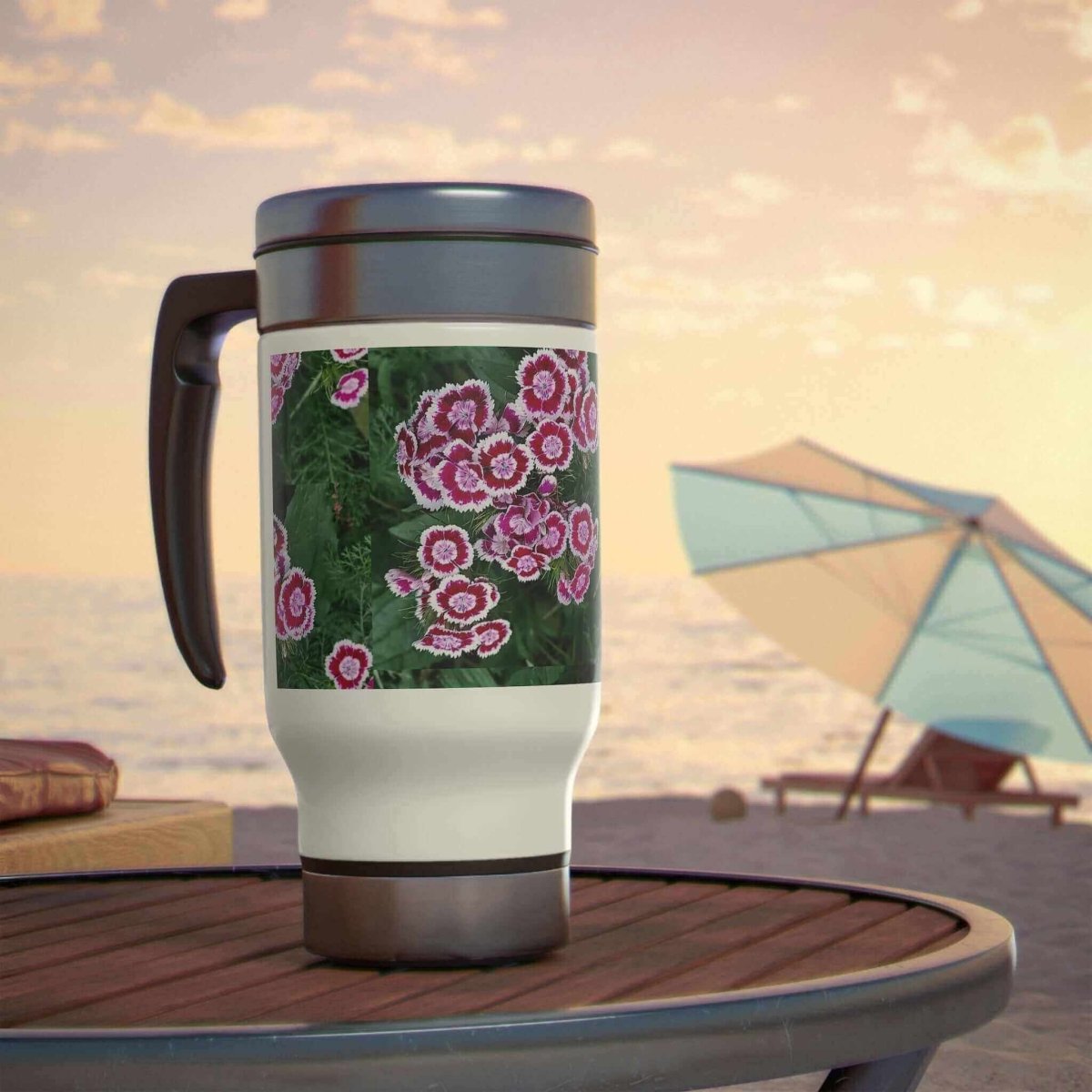 Travel Mug with Handle, 14oz - Hearth Home & Living