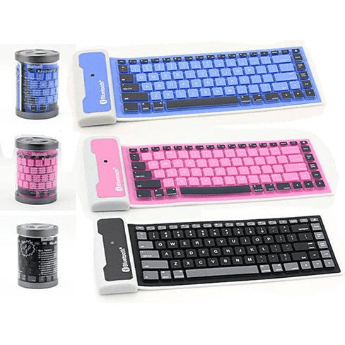 Type Out Of A Box With Flexible Silicone Bluetooth Keyboard - Hearth Home & Living