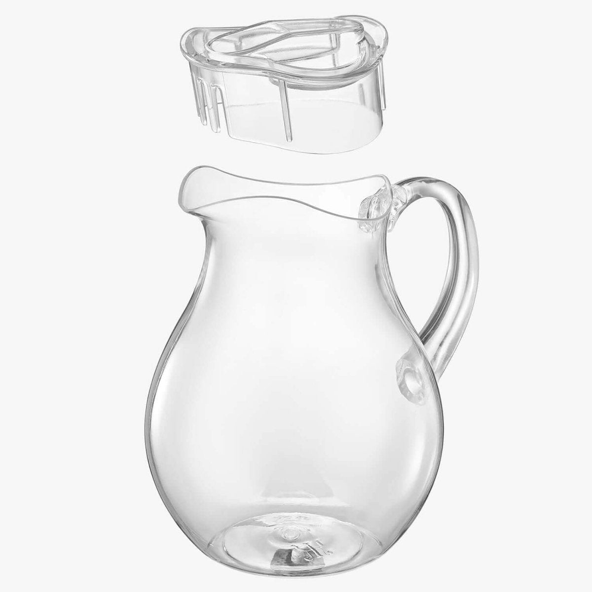 Unbreakable Acrylic Beverage Pitcher with Lid - Hearth Home & Living