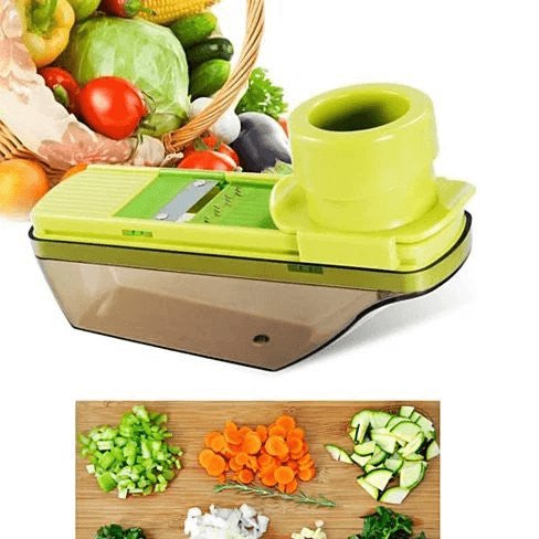 Veggie Lover's Compact Palm Sized Mini Grater and Veggie Slicer - Hearth Home & Living