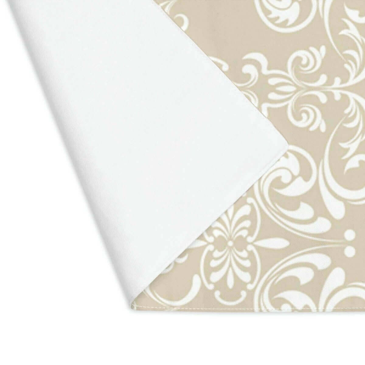 White & Tan Floral Patterned Placemat, 1pc - Hearth Home & Living