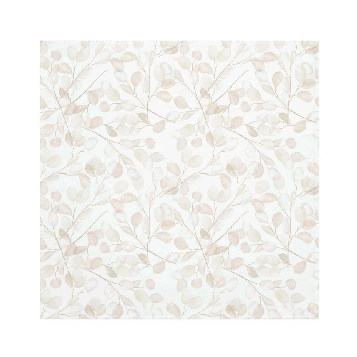 White & Tan Lunaria Floral 4 Pc. Napkins set - Hearth Home & Living