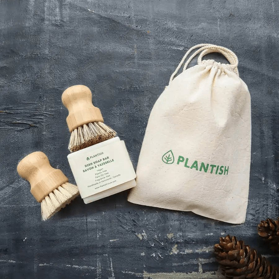 Zero Waste Set - Hand Brush Kit - Hearth Home & Living