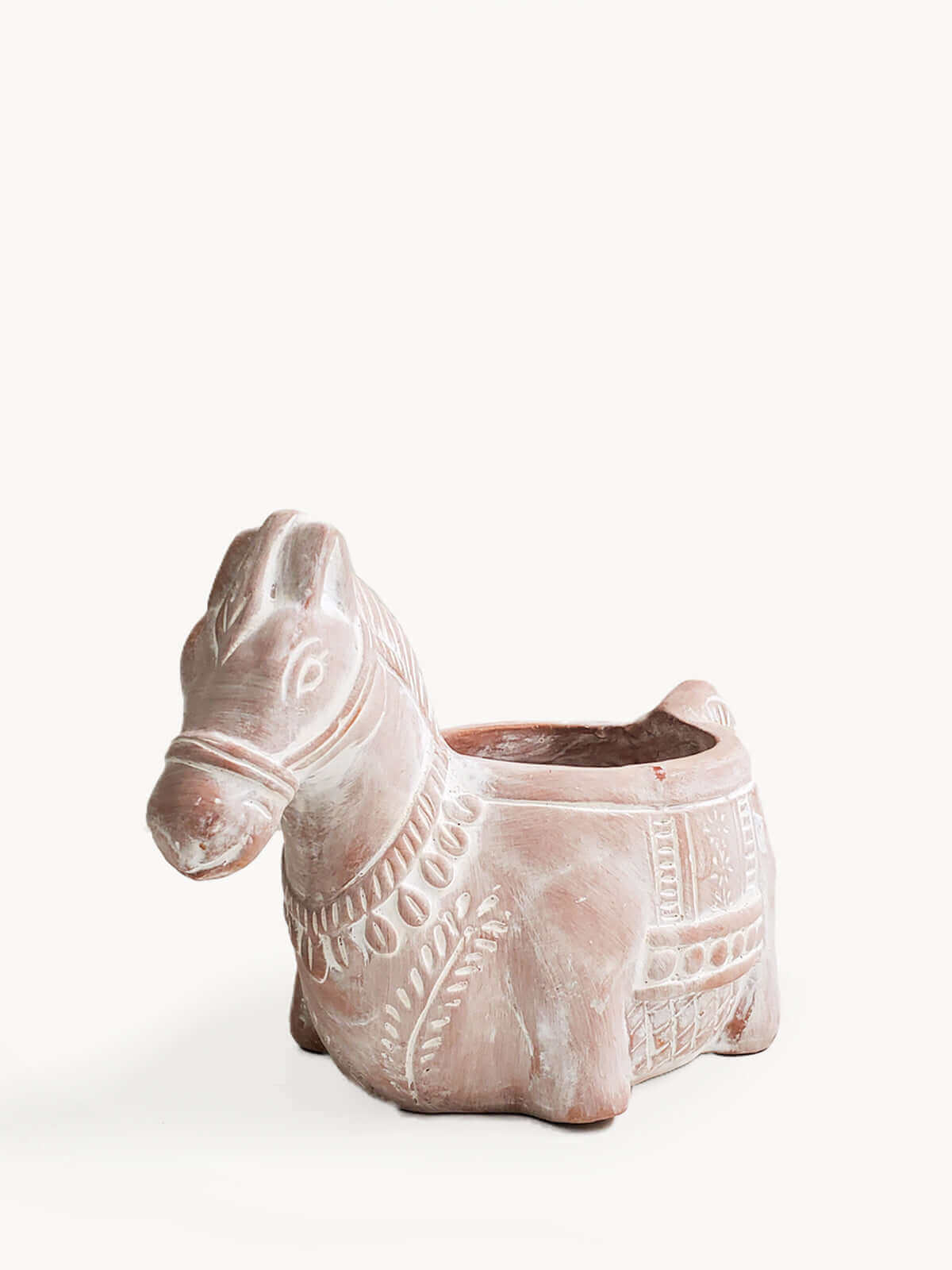 Terracotta Pot - Horse-0