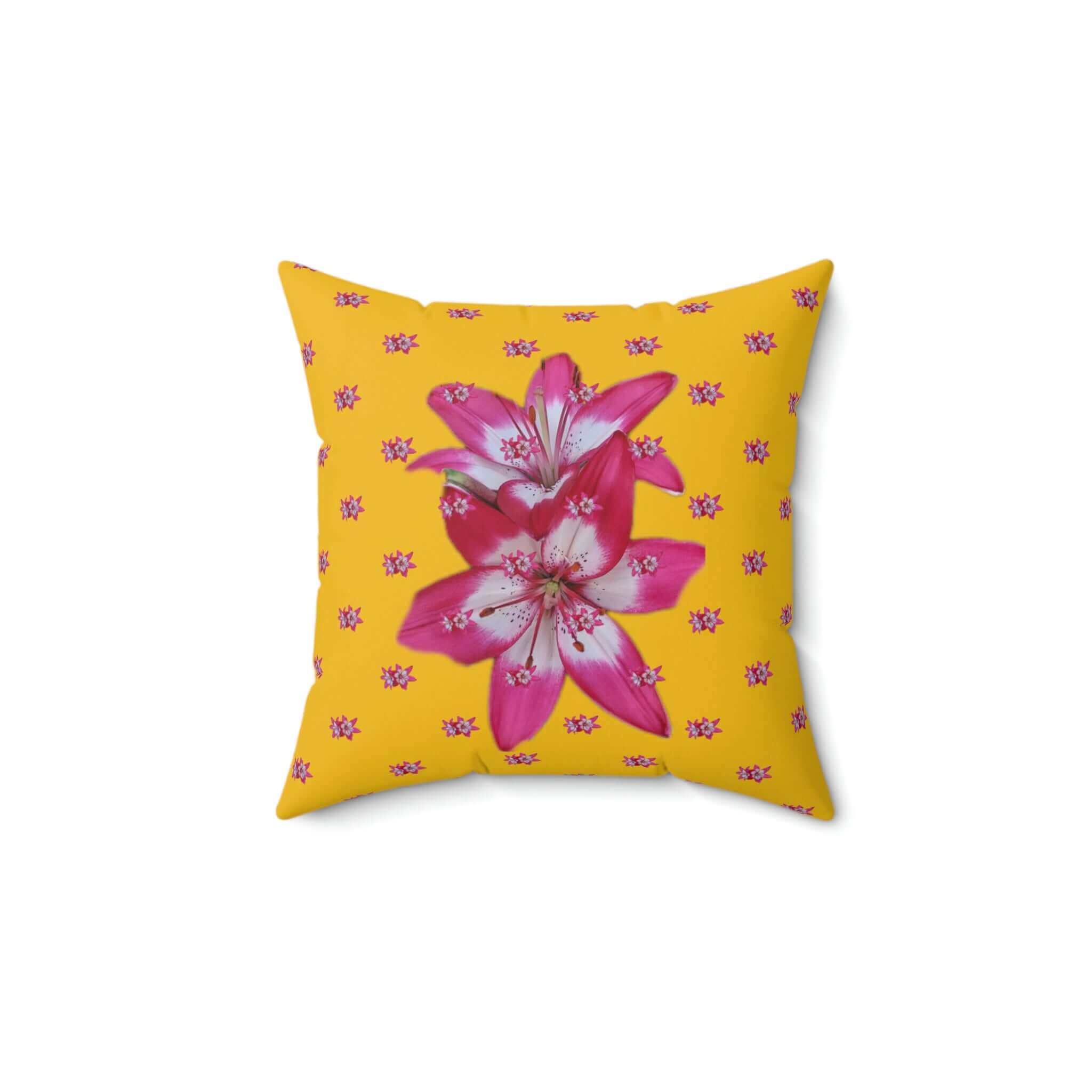 Square Pillow -YELLOW Hearth Home & Living