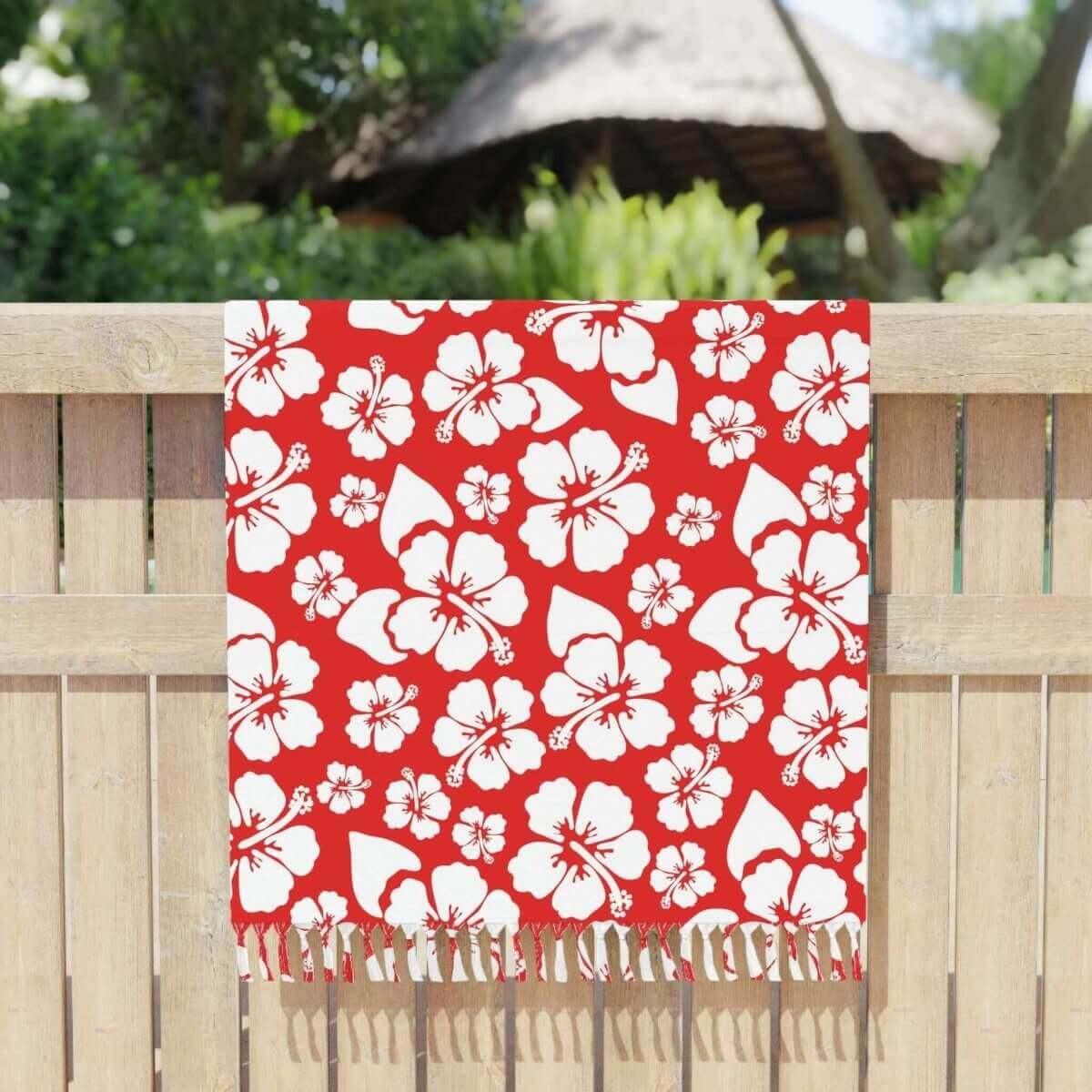 Boho Beach Cloth - Hawaii Red - Hearth Home & Living