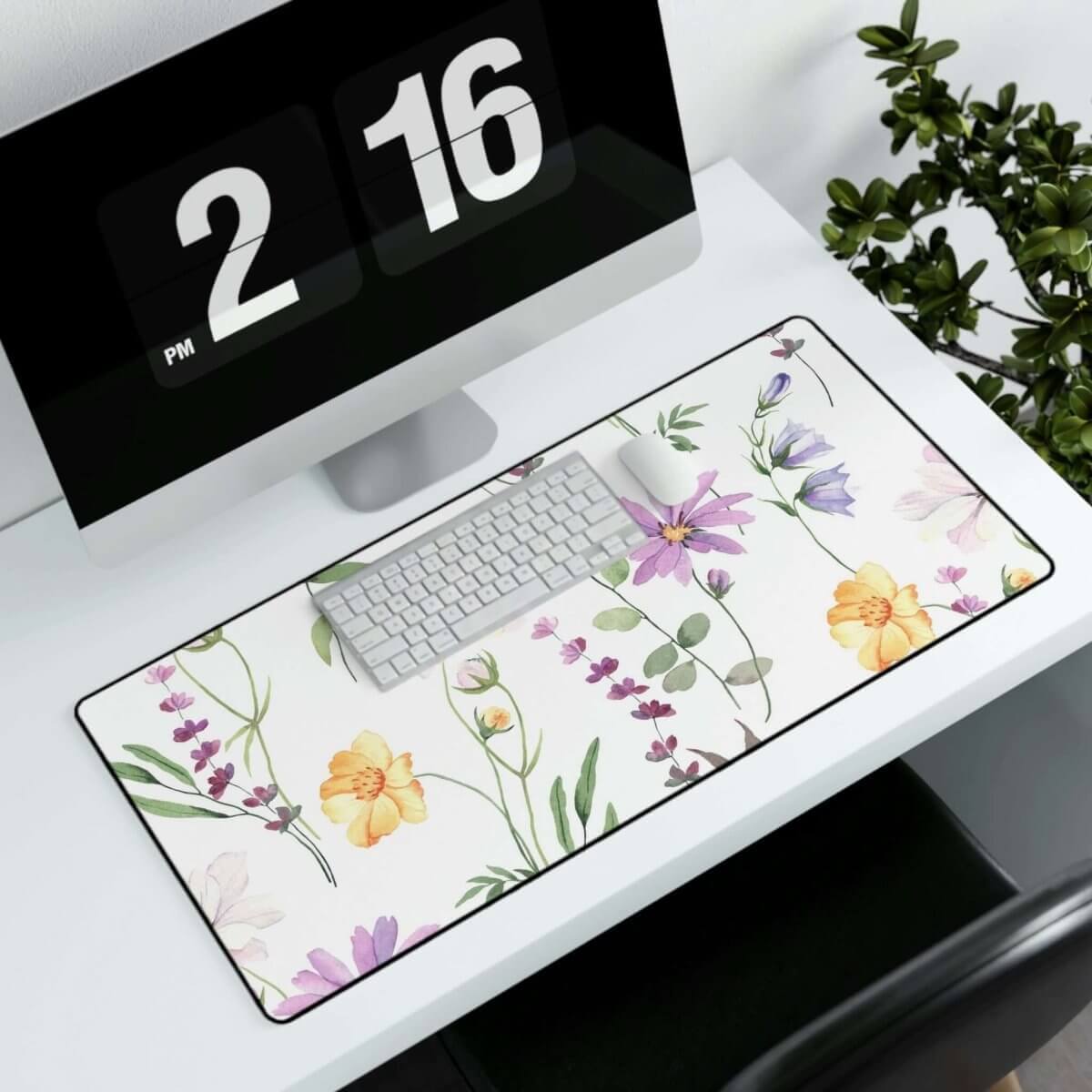 Floral Desk Mats - Hearth Home & Living