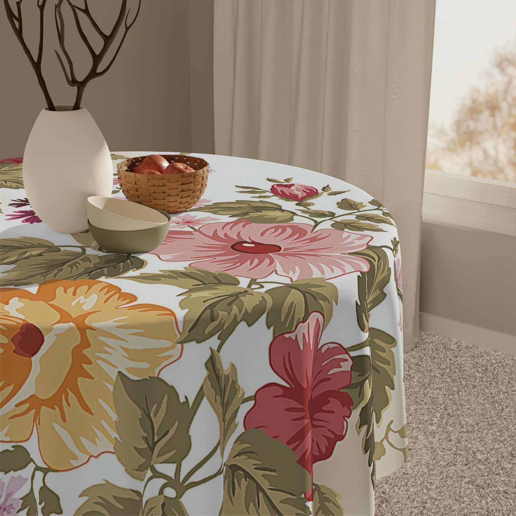 Floral Spring & Summer Tablecloth - 1