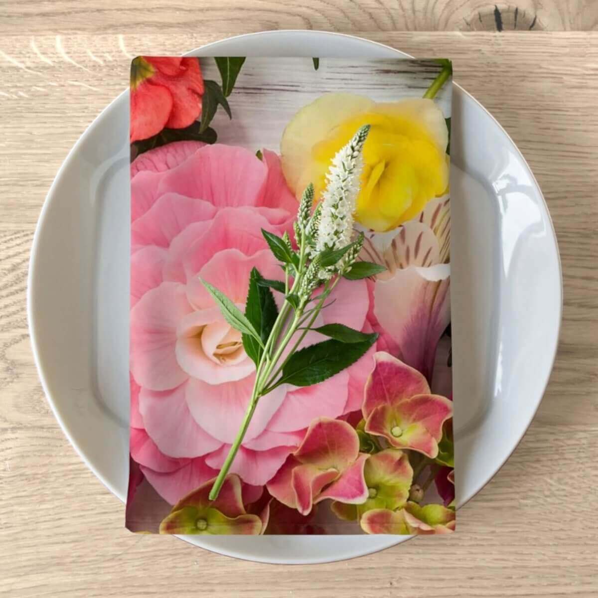 Floral Table Dining Napkins - Hearth Home & Living
