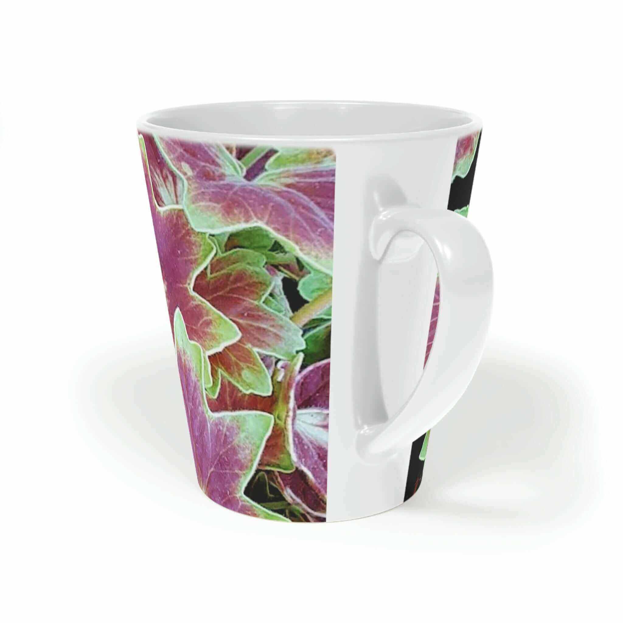 Geranium Latte Mug, 12oz - Hearth Home & Living