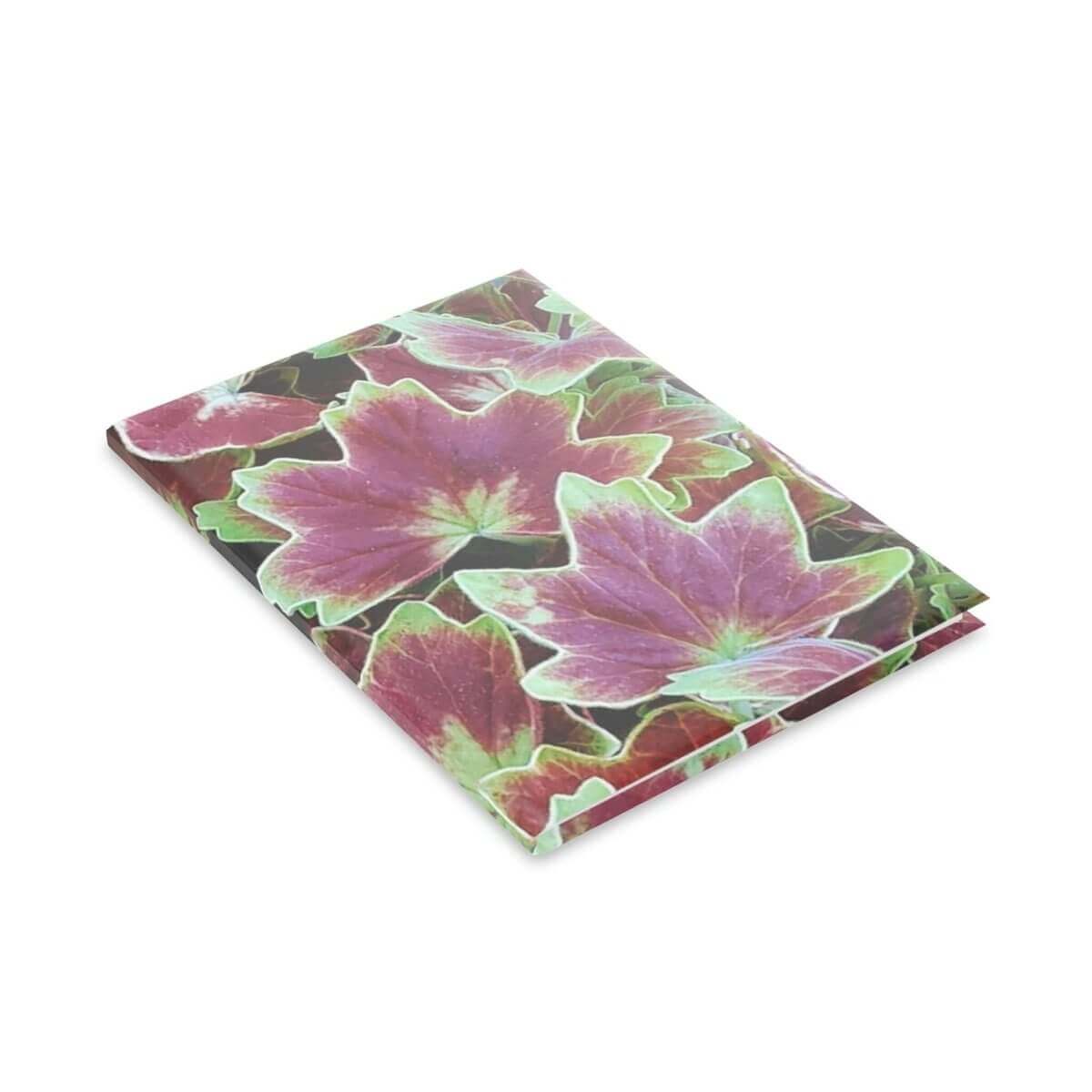 Hardcover Notebook with Puffy Covers - Geranium-2