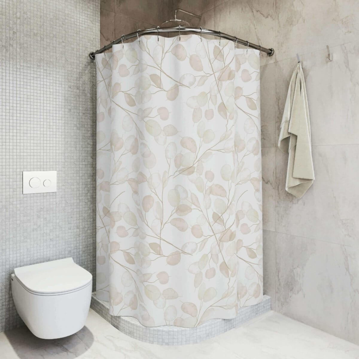 Lunaria Floral Shower Curtain - Hearth Home & Living