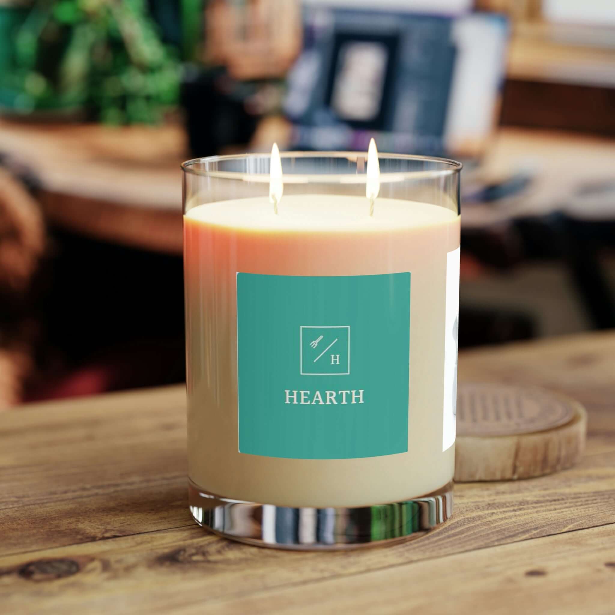 Minted Lavender & Sage Scented Candle - Full Glass, 11oz - Hearth Home & Living