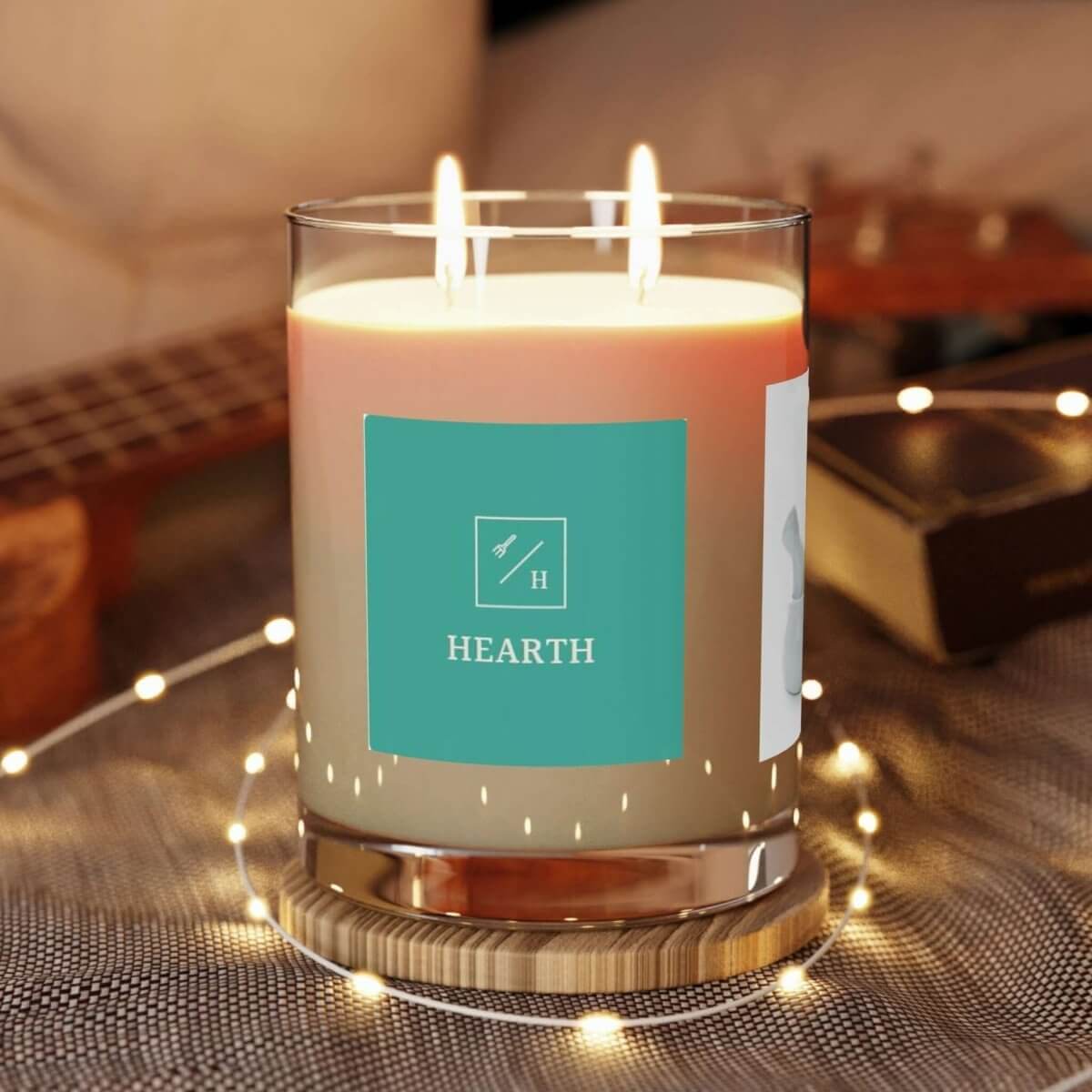 Minted Lavender & Sage Scented Candle - Full Glass, 11oz - 1