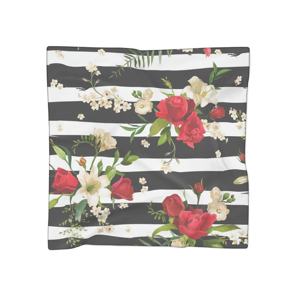 Rose floral Scarf - Hearth Home & Living