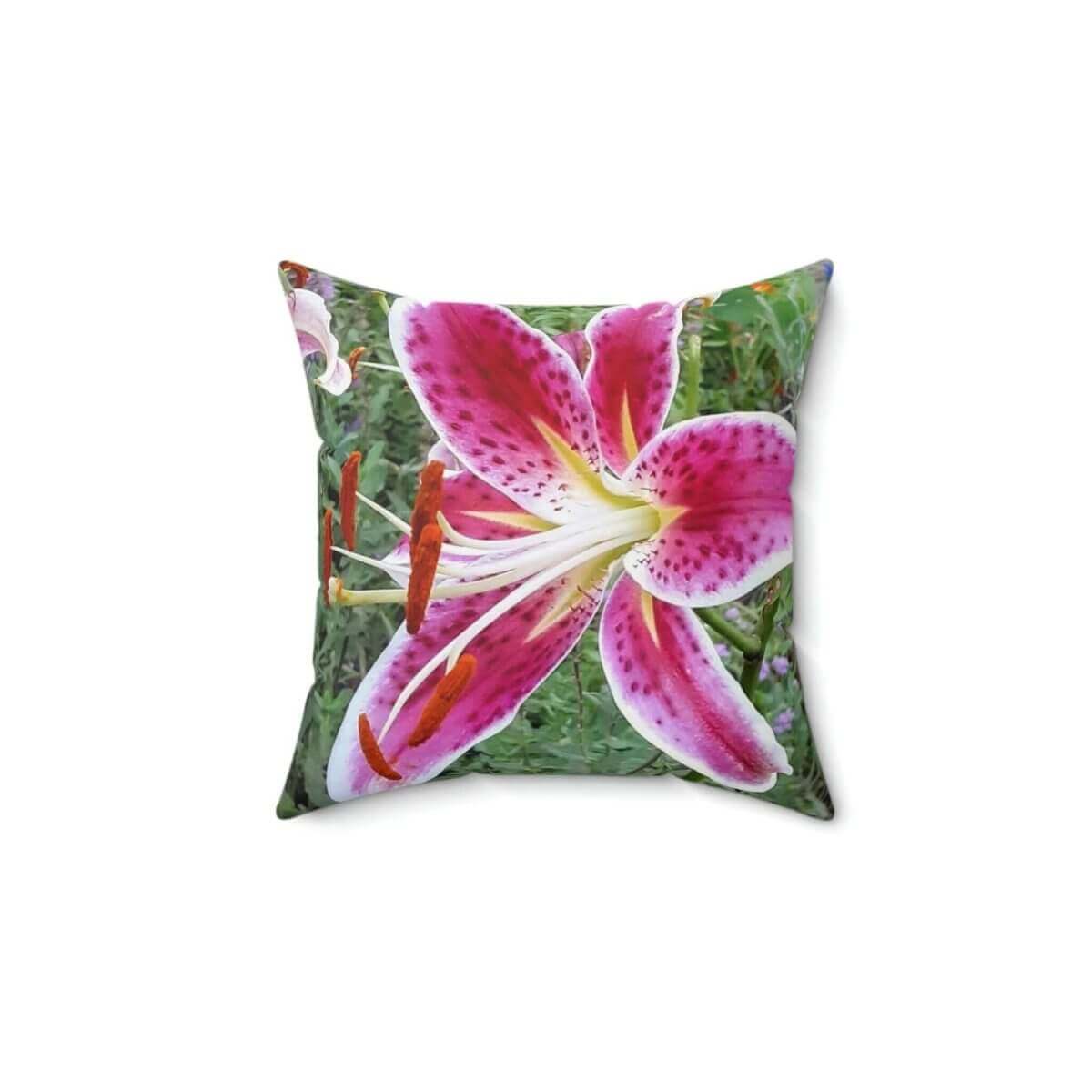 Square Accent Pillow-Tiger Lilly - Hearth Home & Living
