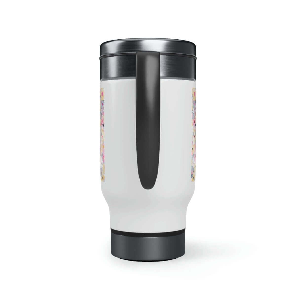 Stainless Steel Travel Mug with Handle, 14oz - 3